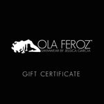 GIFT CERTIFICATES